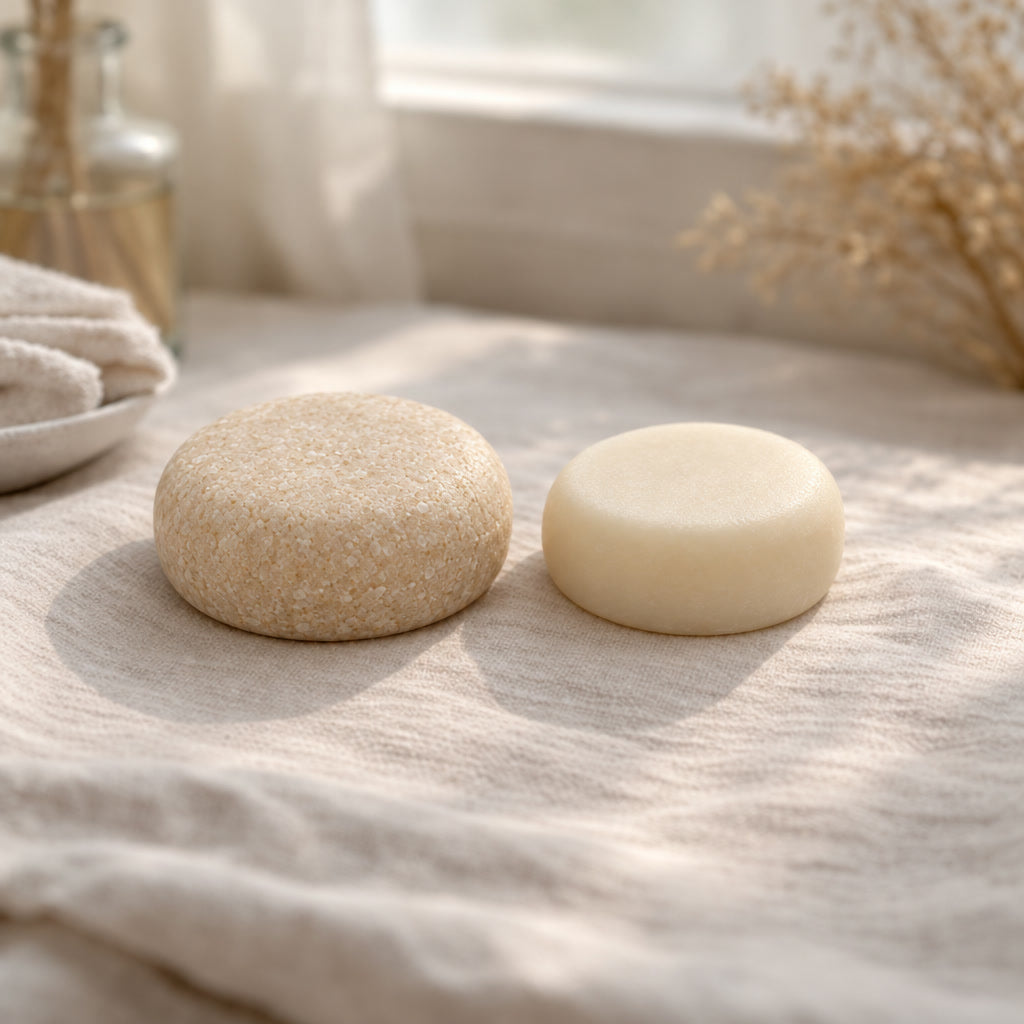 Fermented Rice Water Shampoo & Conditioner Bars