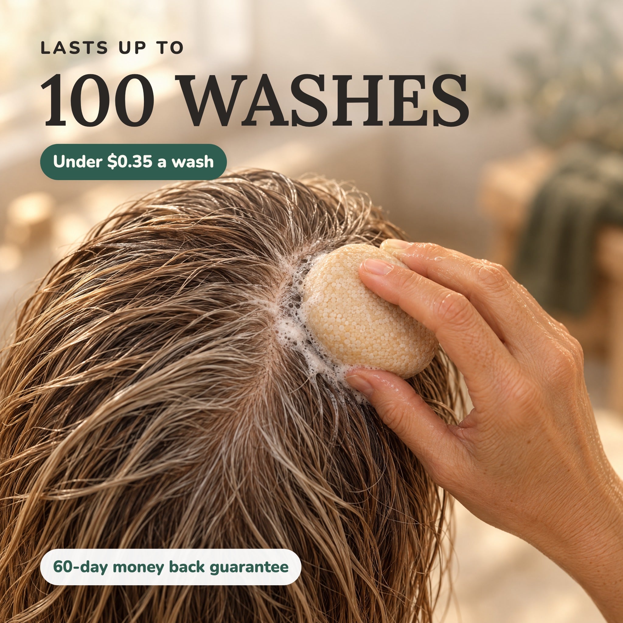 Fermented Rice Water Shampoo & Conditioner Bars